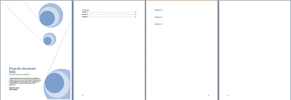 How to format a new document in Microsoft Word — Rubida Communications